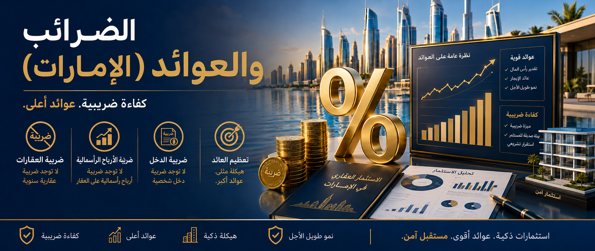 0% ضريبة. بلا خدعة. ميزة الإمارات الدائمة التي تصمد في كل دورة