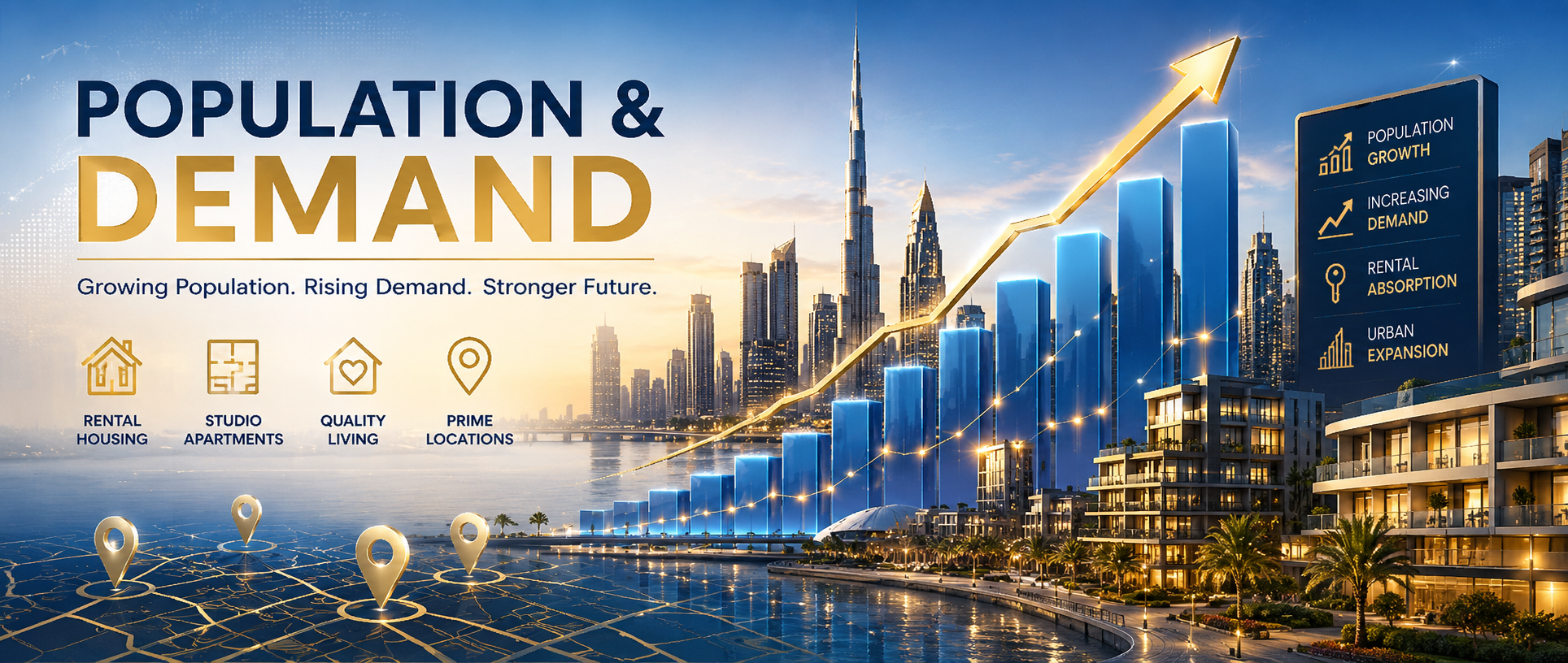 8 Million People, 80% Renters: Why UAE Property Demand Is Structurally Resilient