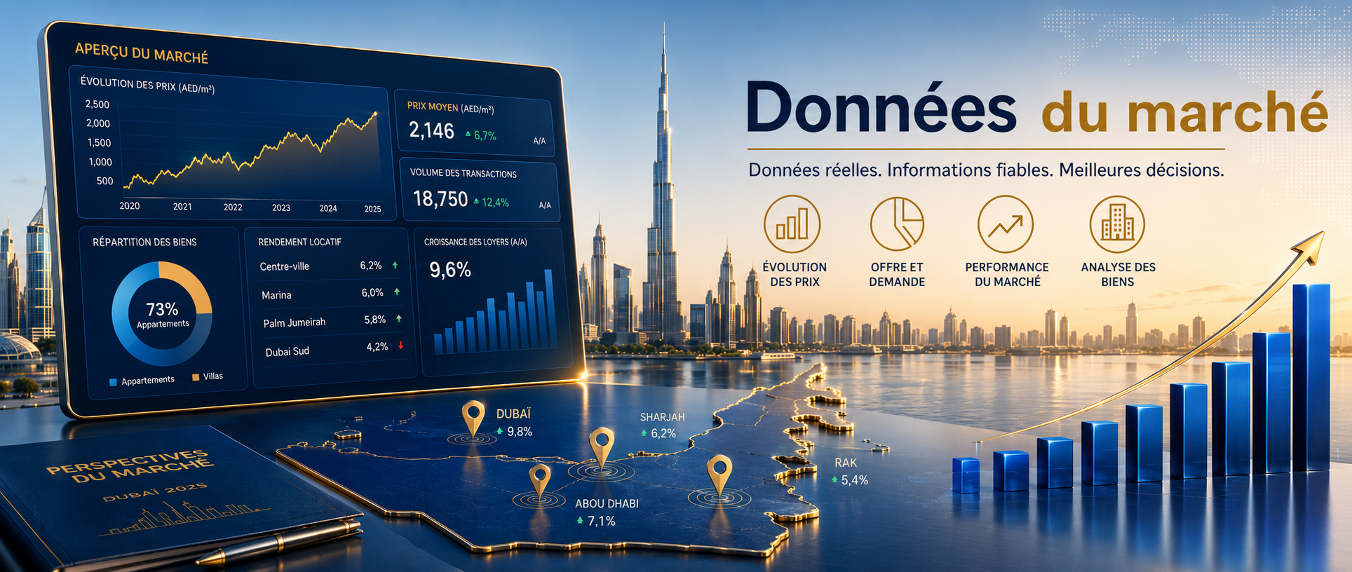 Zones de pleine propriété à Dubaï et Abu Dhabi : où les ressortissants étrangers peuvent acheter