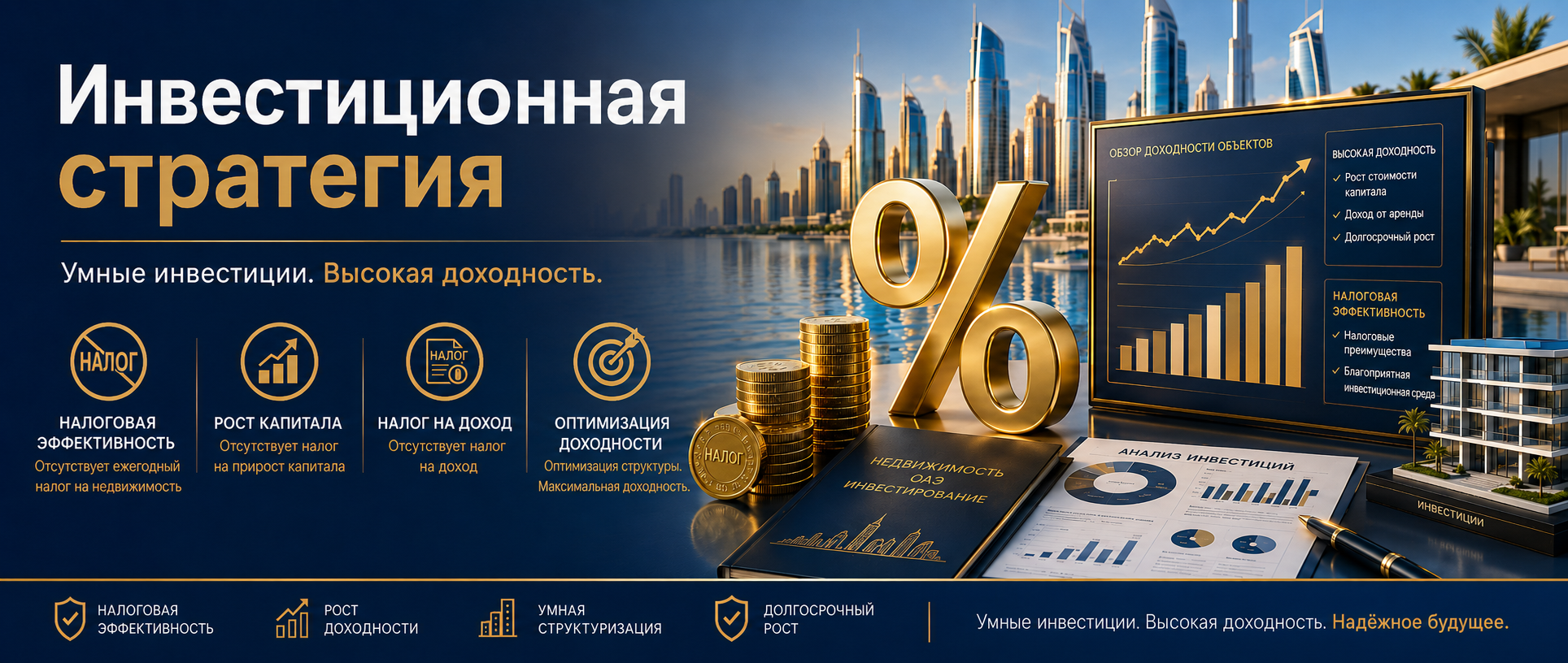 Игра вдолгую: почему недвижимость ОАЭ вознаграждает терпение, а не спекуляцию