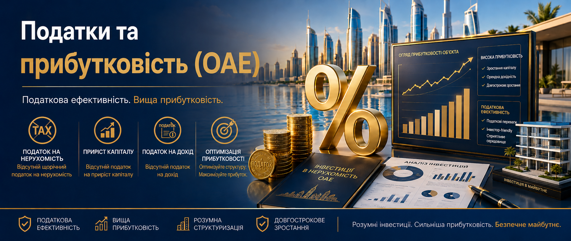 0% податку. Без підступу. Тривала перевага ОАЕ, яка переживає кожен цикл