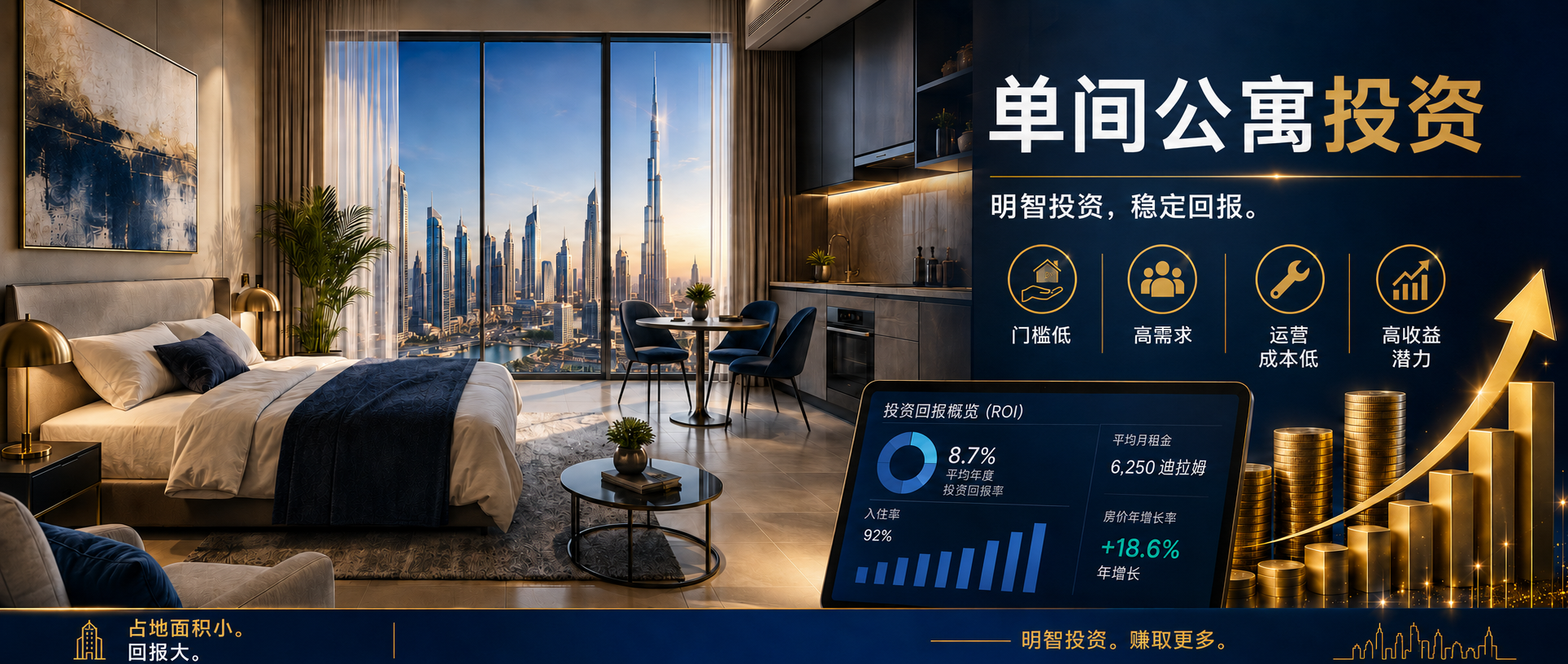 单间公寓案例：为什么小户型创造最高收益
