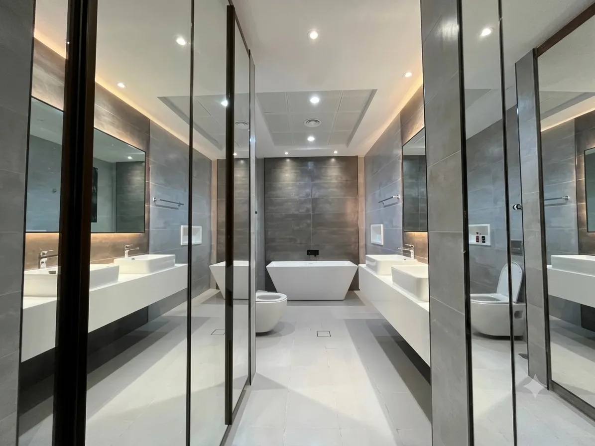 White & Brown-Themed 5-Bedroom Villa