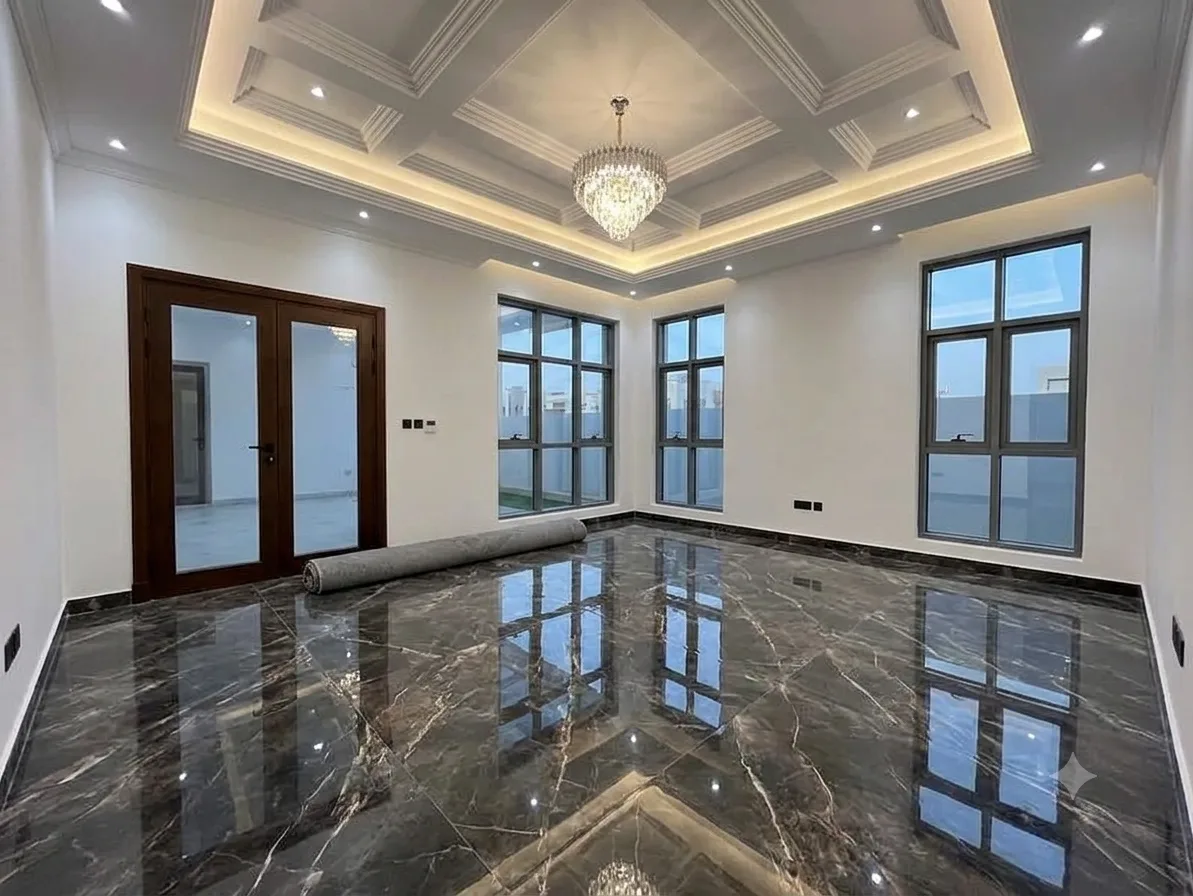 White & Brown-Themed 5-Bedroom Villa