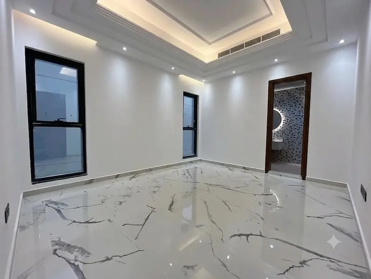 White & Brown-Themed 5-Bedroom Villa