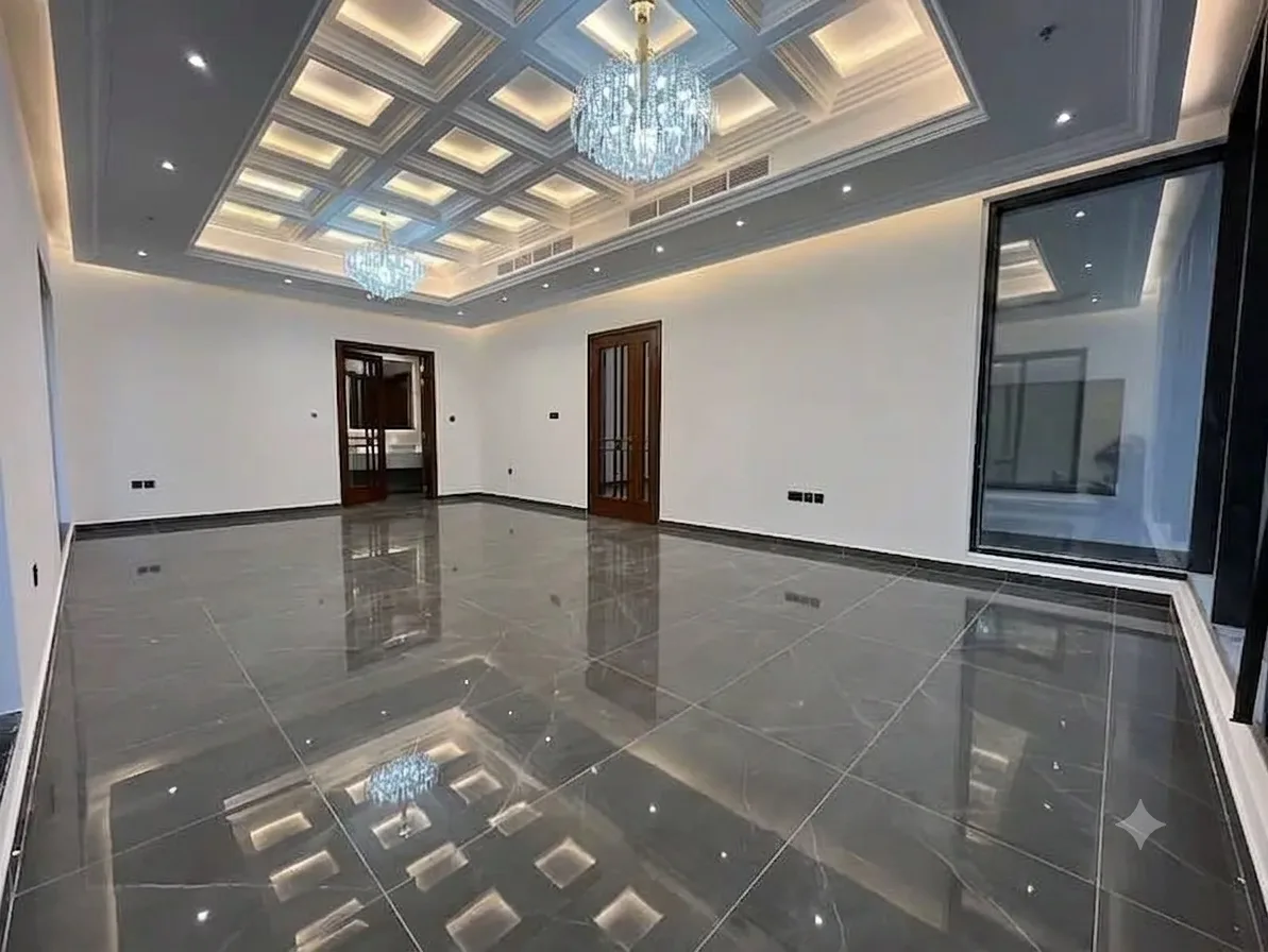 White & Brown-Themed 5-Bedroom Villa