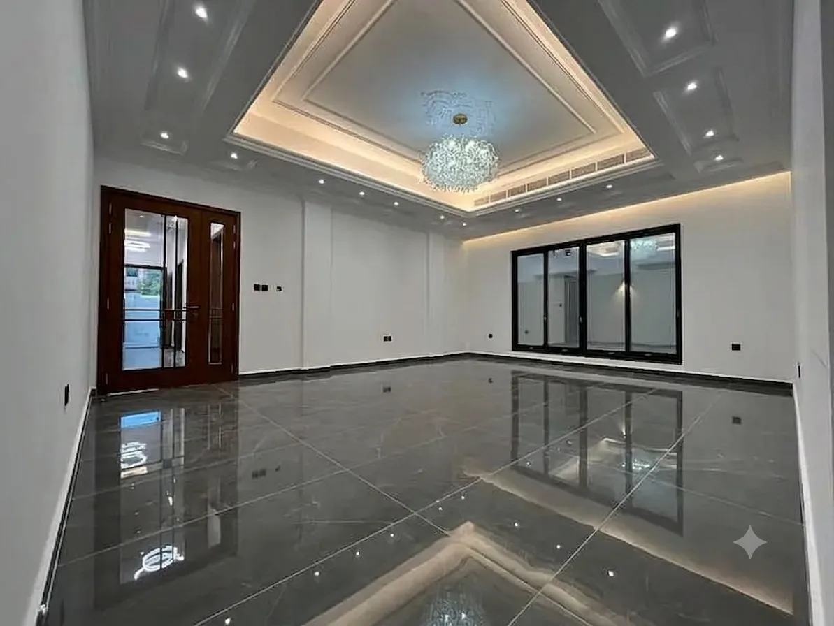 White & Brown-Themed 5-Bedroom Villa
