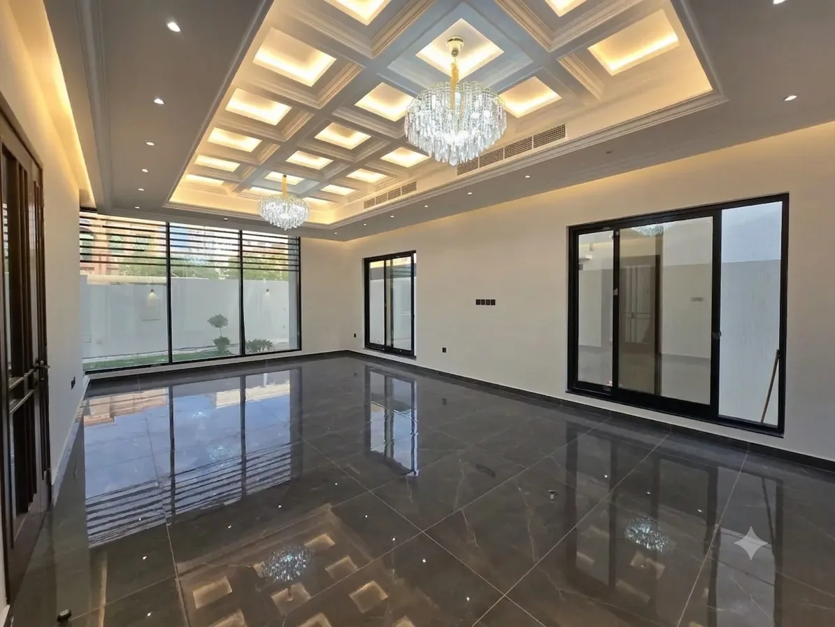 White & Brown-Themed 5-Bedroom Villa